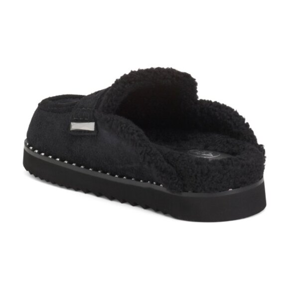 ASH Suede Genda Flat Mules - Picture 2 of 3